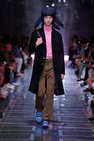 Prada FW19 ルック19 パンツ パンツ