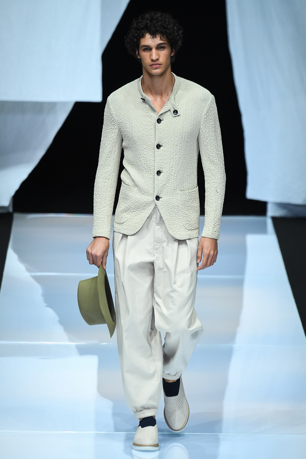 ジョルジオ アルマーニ(Giorgio Armani) 2019年春夏メンズコレクション シルエット - 写真8