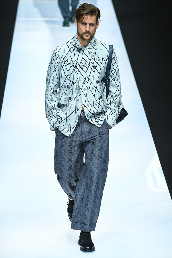 ジョルジオ アルマーニ(Giorgio Armani) 2019年春夏メンズコレクション シルエット - 写真68