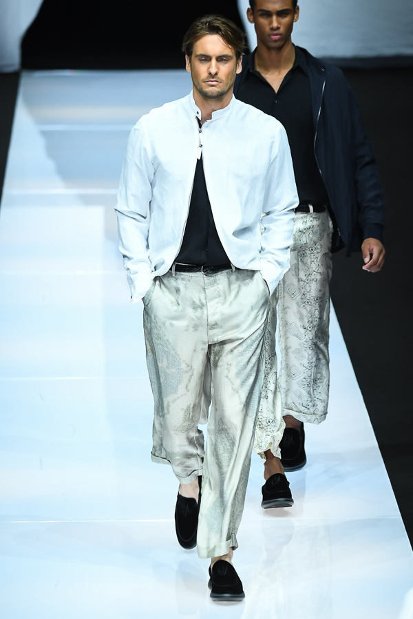 ジョルジオ アルマーニ(Giorgio Armani) 2019年春夏メンズコレクション シルエット - 写真83