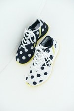 New Balance フラボアコラボ＊ドット柄スニーカー レッド/水玉 NB ニューバランス×フラボア コラボ スニーカー - メルカリ