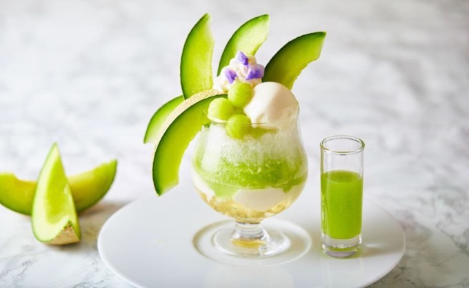 ザ ストリングス 表参道「メロンかき氷」