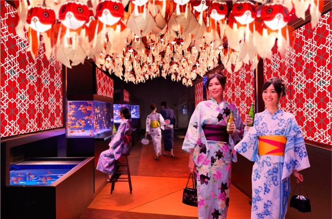 すみだ水族館「東京金魚ワンダーランド2018」日本最大の金魚展示エリアに約1,000匹が舞い泳ぐ｜写真1