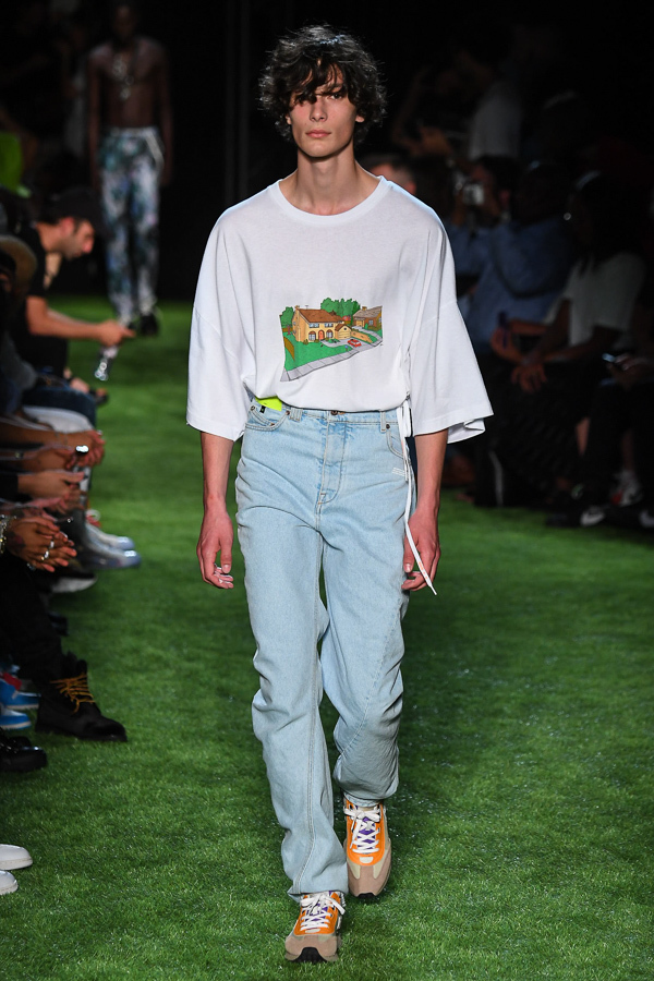 オフ-ホワイト (OFF-WHITE) 2019年春夏メンズコレクション シルエット - 写真8