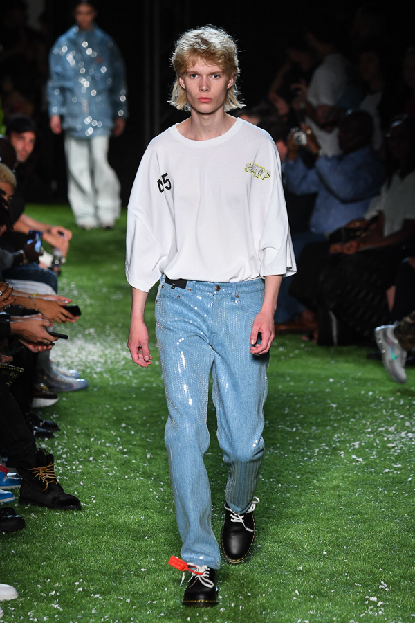 オフ-ホワイト (OFF-WHITE) 2019年春夏メンズコレクション シルエット - 写真23