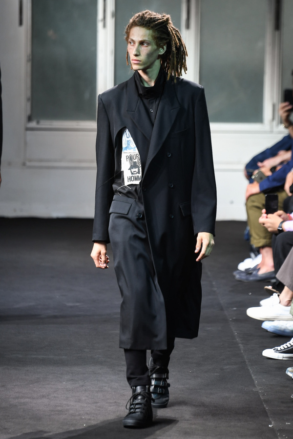 ヨウジヤマモト(Yohji Yamamoto) 2019年春夏メンズコレクション シルエット - 写真7