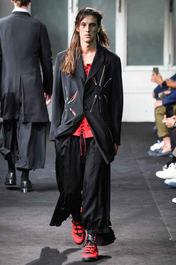 ヨウジヤマモト(Yohji Yamamoto) 2019年春夏メンズコレクション シルエット - 写真9