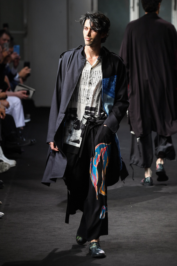 ヨウジヤマモト(Yohji Yamamoto) 2019年春夏メンズコレクション シルエット - 写真23