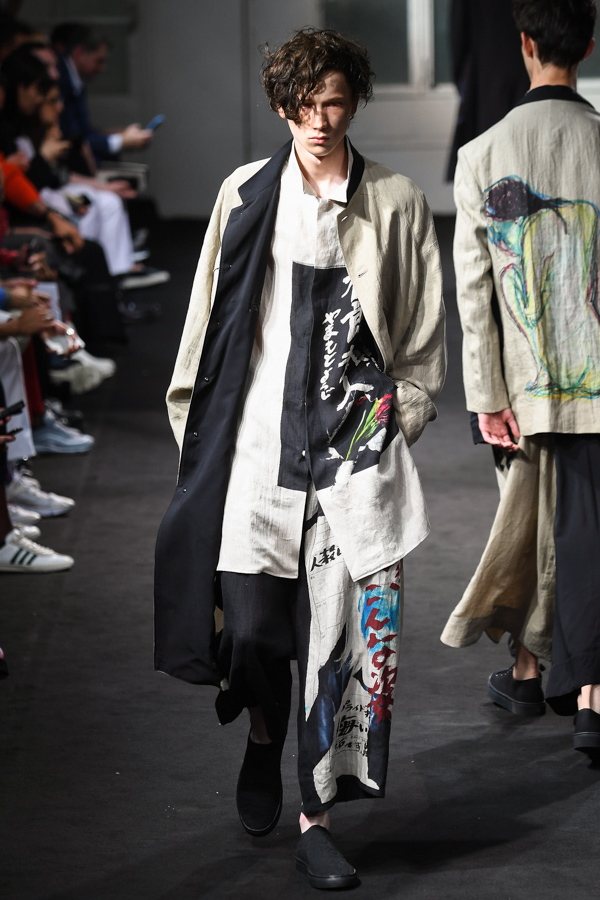 ヨウジヤマモト(Yohji Yamamoto) 2019年春夏メンズコレクション シルエット - 写真36