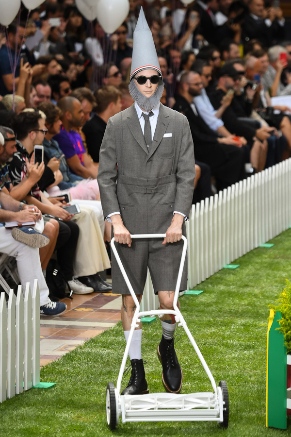 トム ブラウン(THOM BROWNE) 2019年春夏メンズコレクション シルエット - 写真1