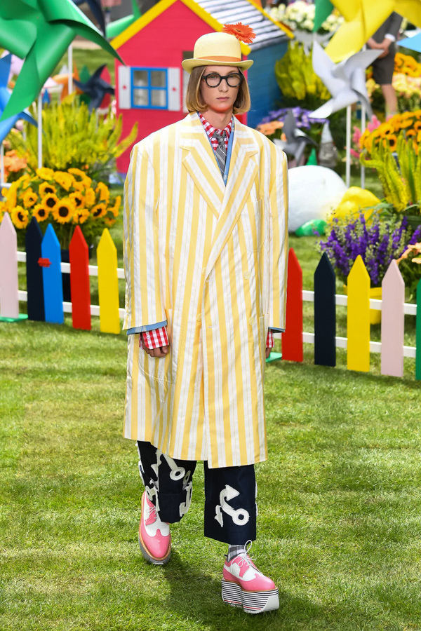 トム ブラウン(THOM BROWNE) 2019年春夏メンズコレクション シルエット - 写真23