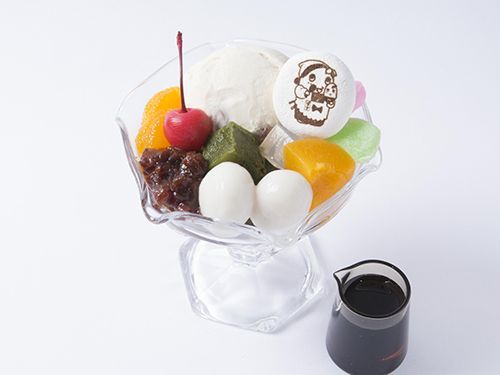 コラボカフェ「ふなっしー食堂」が原宿に - 山盛りかき氷や落花生あんみつ、オリジナルグッズも｜写真7