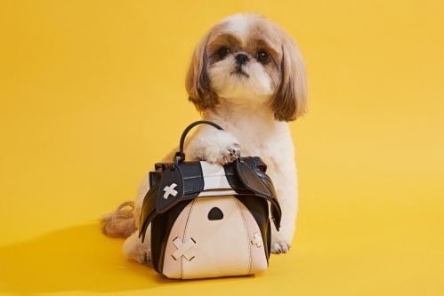 トッズから"仔犬"モチーフの限定3WAYバックパック、バッグタグで耳を表現
