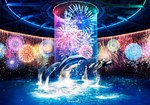 「花火アクアリウム バイ ネイキッド」水族館アクアパーク品川で、花火が彩る夜のイルカショー