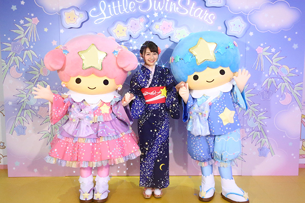 サンリオピューロランドで「キキとララ」の七夕イベントを開催