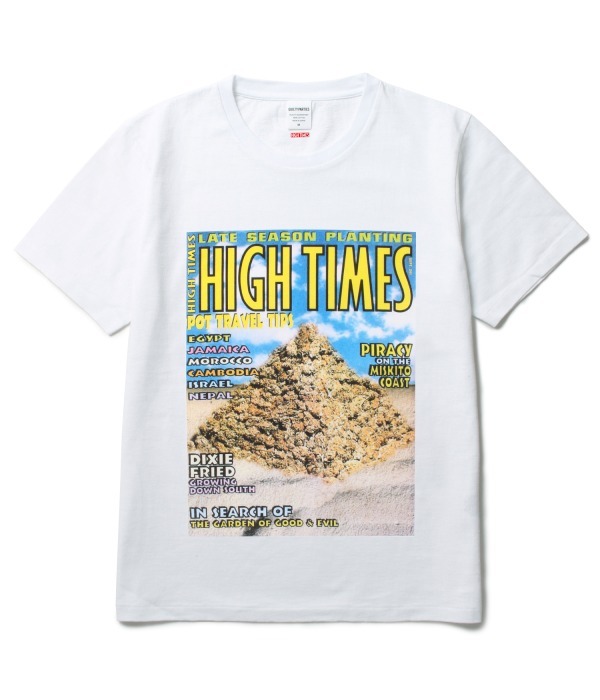 ワコマリア　HIGH TIMES WACKO MARIA 　Tシャツ　白