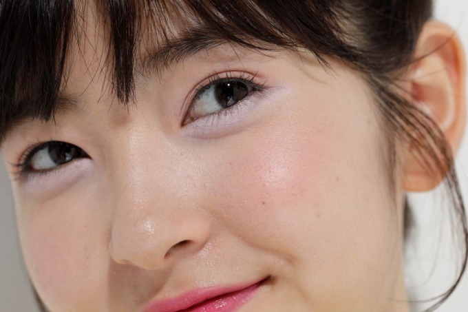 ゆかたメイク18年夏 人気ラベンダーアイシャドウをフルーツカラー浴衣に合わせて ファッションプレス