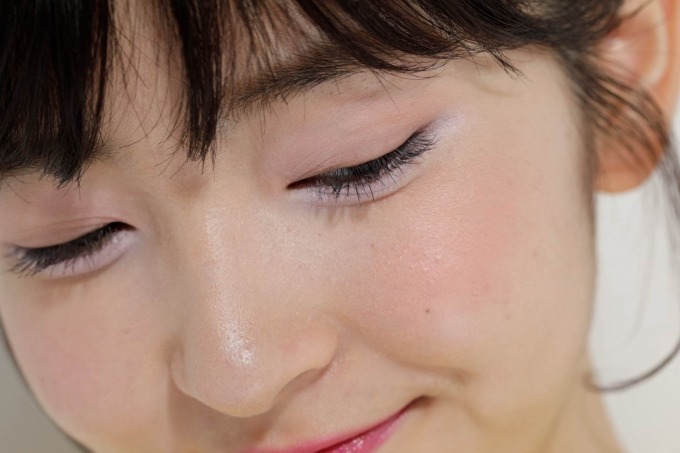 ゆかたメイク18年夏 人気ラベンダーアイシャドウをフルーツカラー浴衣に合わせて ファッションプレス