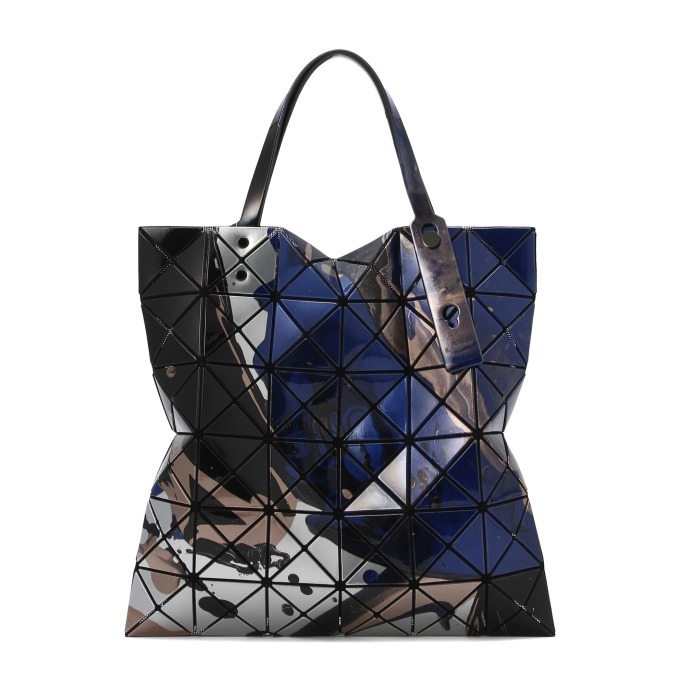 美品 BAOBAO ISSEY MIYAKE ファッショントートバッグ BAO BAO ISSEY MIYAKE 新作バッグ - 絵具を勢いよく厚塗りした