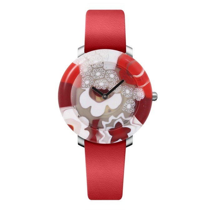 時計ブランド「ユニック」が伊勢丹新宿に限定登場 - 文字盤にヴェネチンガラスを使った1点ものの腕時計｜写真6