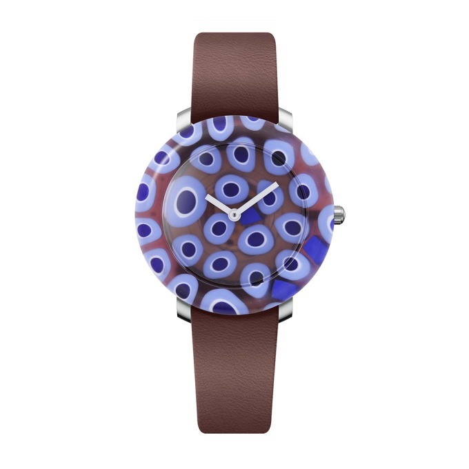時計ブランド「ユニック」が伊勢丹新宿に限定登場 - 文字盤にヴェネチンガラスを使った1点ものの腕時計｜写真3