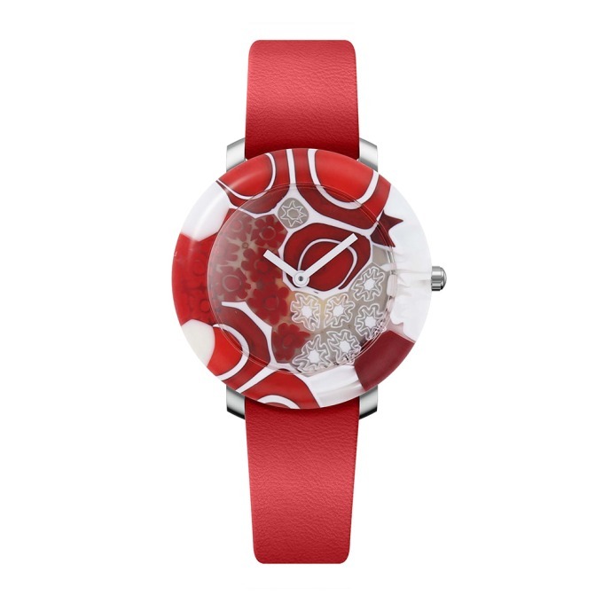 時計ブランド「ユニック」が伊勢丹新宿に限定登場 - 文字盤にヴェネチンガラスを使った1点ものの腕時計｜写真7