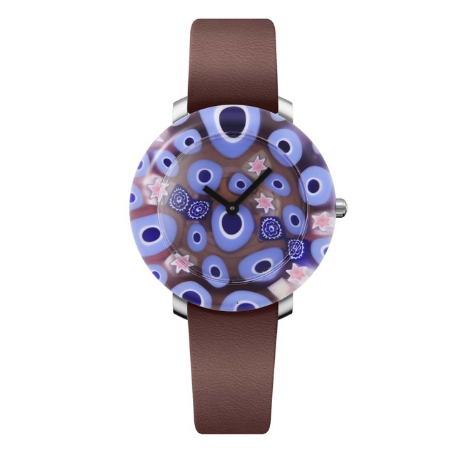 時計ブランド「ユニック」が伊勢丹新宿に限定登場 - 文字盤にヴェネチンガラスを使った1点ものの腕時計｜写真2
