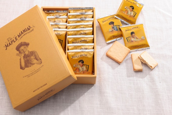 メープルバタークッキー 9枚入り(ザ・メープルマニア／グランスタ) 920円(税込) ※写真は18個入り