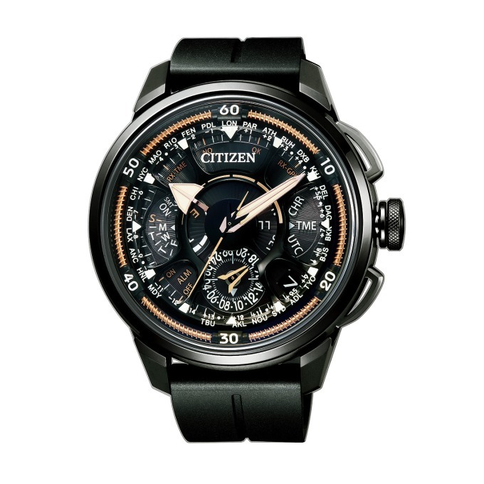 100周年記念 植え込み CITIZEN エコドライブ CA0457-82E クロノ