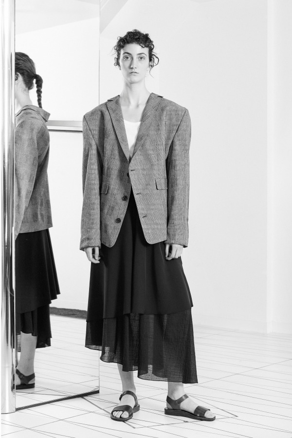 Chalayan / フセイン チャラヤン ワンショルダースカート