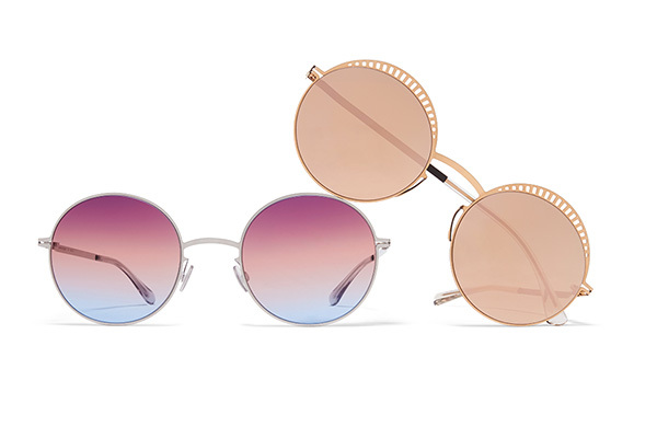 ラウンド型｜マイキータのアイウェア「マイキータ スタジオ」に新作、ラウンド型に夕焼け色のカラーレンズ