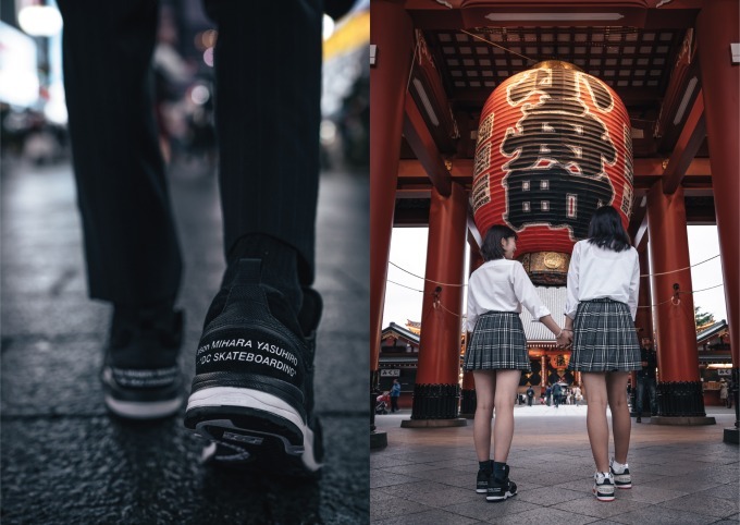 メゾン ミハラヤスヒロ×DC SHOESコラボスニーカー、シュータンに