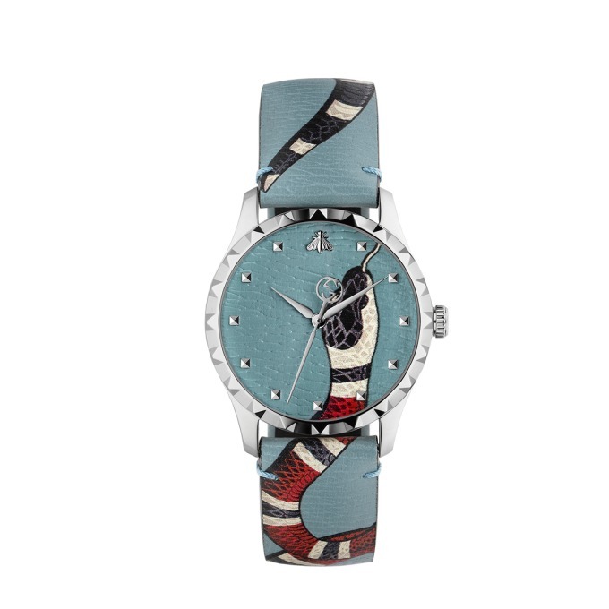 GUCCI カラフルバンド アナログ時計