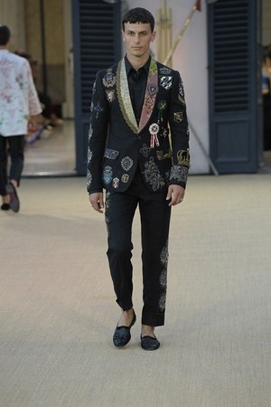 ドルチェ＆ガッバーナ アルタ サルトリア(DOLCE&GABBANA Alta Sartoria) 2018-19年秋冬メンズコレクション  - 写真97