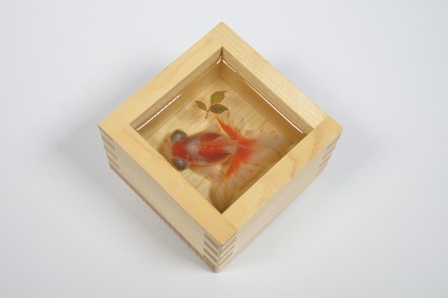 金魚絵師 深堀隆介 初の作品集 直筆　金魚の絵　と　サイン入り 深堀隆介の個展出品作をオンラインエントリー販売 | OIL
