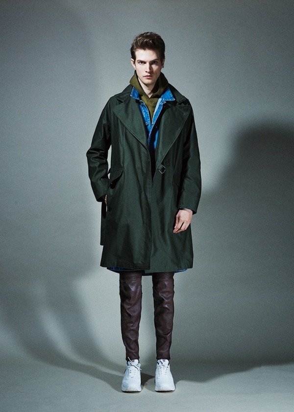ジュンハシモト 2018-19年秋冬｜male トレンチコート
