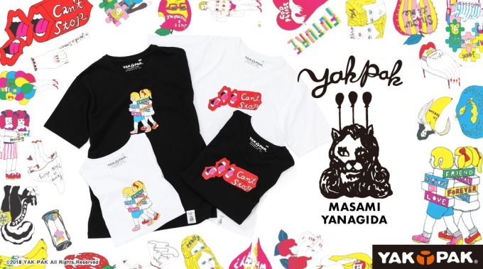 渡辺直美おすすめ"ヤナギダマサミ"×ヤックパック、リップ＆子供モチーフのトートやTシャツ｜写真5