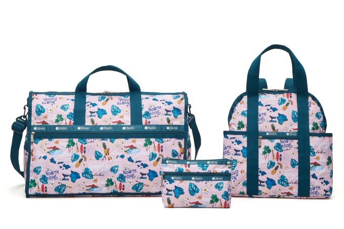 ハワイ｜レスポートサックがイラストレーター関根正悟とコラボ、「ハワイ」柄バッグ＆ポーチ発売