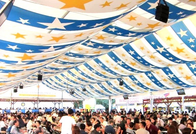 札幌・大通公園に巨大「THE サッポロビアガーデン」オープン、会場限定の生ビールも｜写真2