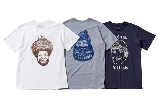 ナナミカ“海の好きなオジサン”グラフィックTシャツ＆トート
