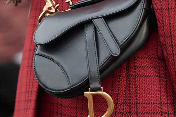 ディオールの「サドル」バッグ装い新たに登場、“ディオール オブリーク”柄など2サイズ展開