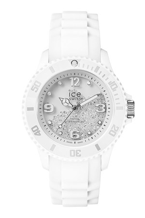 【ne maro】ice watch スワロフスキー 腕時計 アイスウォッチの限定モデル「アイス スイス」文字盤に約600粒の