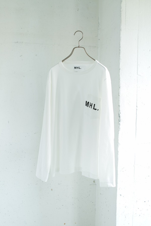 MHL.×アーバンリサーチの"秋色"Tシャツ、ロゴ入り胸ポケットが印象的なロングスリーブ｜写真2