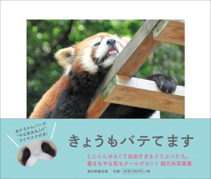 脱力系どうぶつ写真集『きょうもバテてます』シャンシャンはじめ暑さにバテバテの動物たち｜写真1