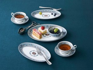 ウェッジウッド「フロレンティーン ターコイズ」新作、日本の食卓にぴったりなターコイズの絵柄食器|写真8