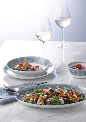 ウェッジウッド「フロレンティーン ターコイズ」新作、日本の食卓にぴったりなターコイズの絵柄食器|写真13