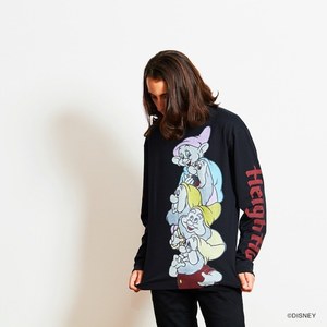 タケオキクチ　白雪姫　Disney メンズ　ロンT コラボTシャツ ロゴTシャツ