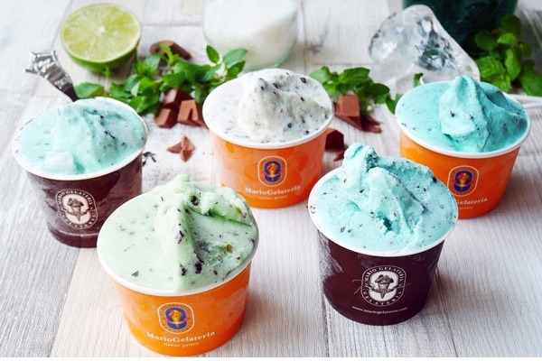 三井アウトレットパーク｜ジェラート専門店「マリオジェラテリア」の新作チョコミント、ウユニ塩湖の塩入り＆"モヒート"風など