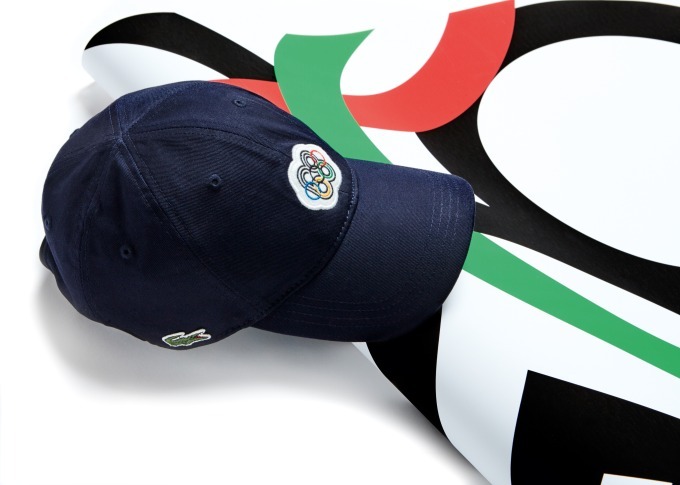 ラコステから、メキシコ五輪の大会ロゴをアレンジしたポロシャツやキャップ｜写真1