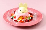サンリオキャラ「マロンクリーム」のコラボカフェが新宿に、可愛らしいピンクのフードやスイーツなど｜写真5